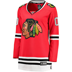 NHL Red Chicago Blackhawks Fanatics Women's Home Breakaway Custom Jersey