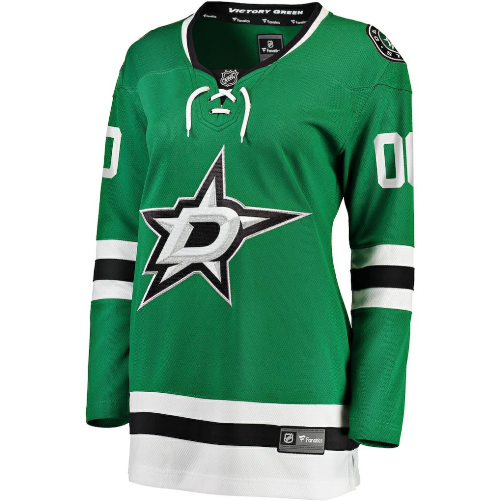 NHL Green Dallas Stars Fanatics Women's Home Breakaway Custom Jersey