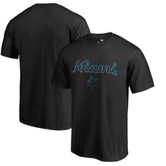 MLB Miami Marlins Team Lockup T-Shirt