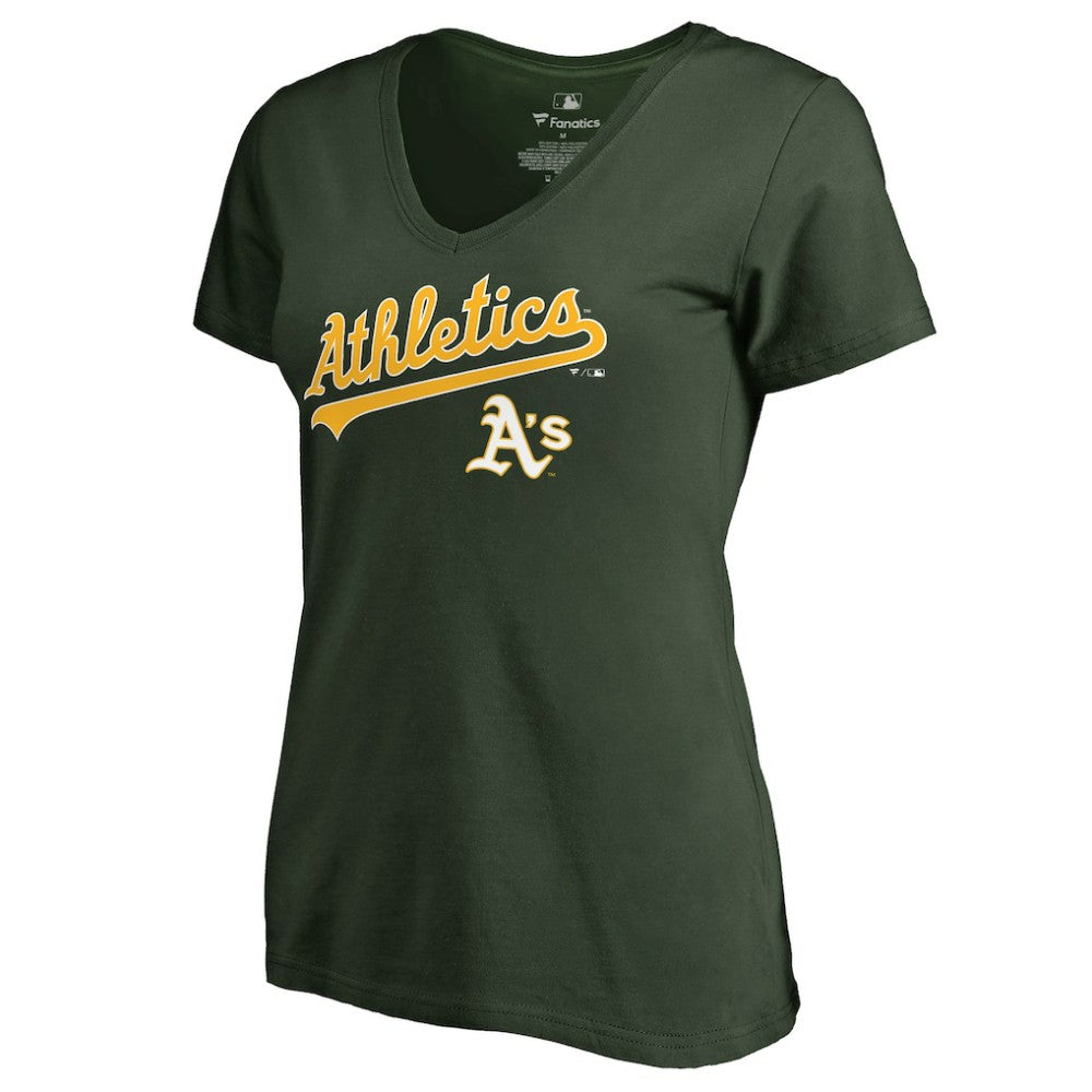 MLB Athletics Women's Team Lockup T-Shirt