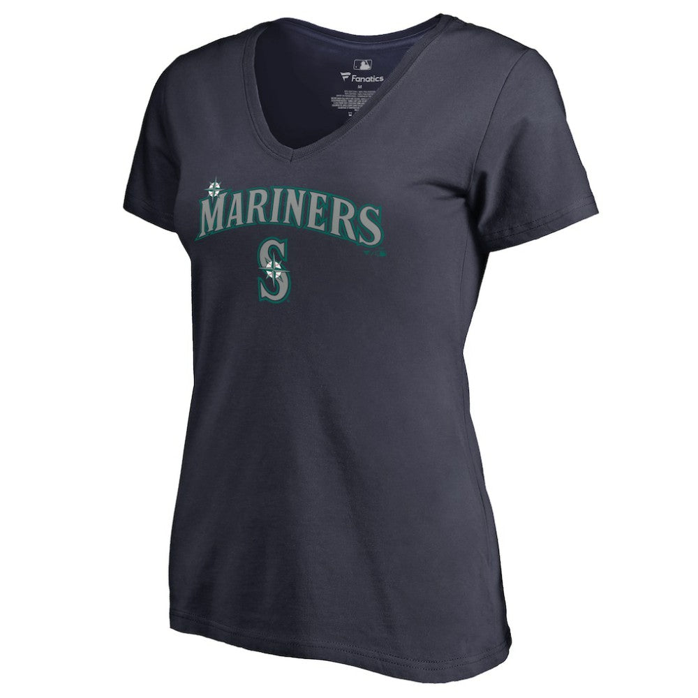 MLB Seattle Mariners Women's Team Lockup T-Shirt