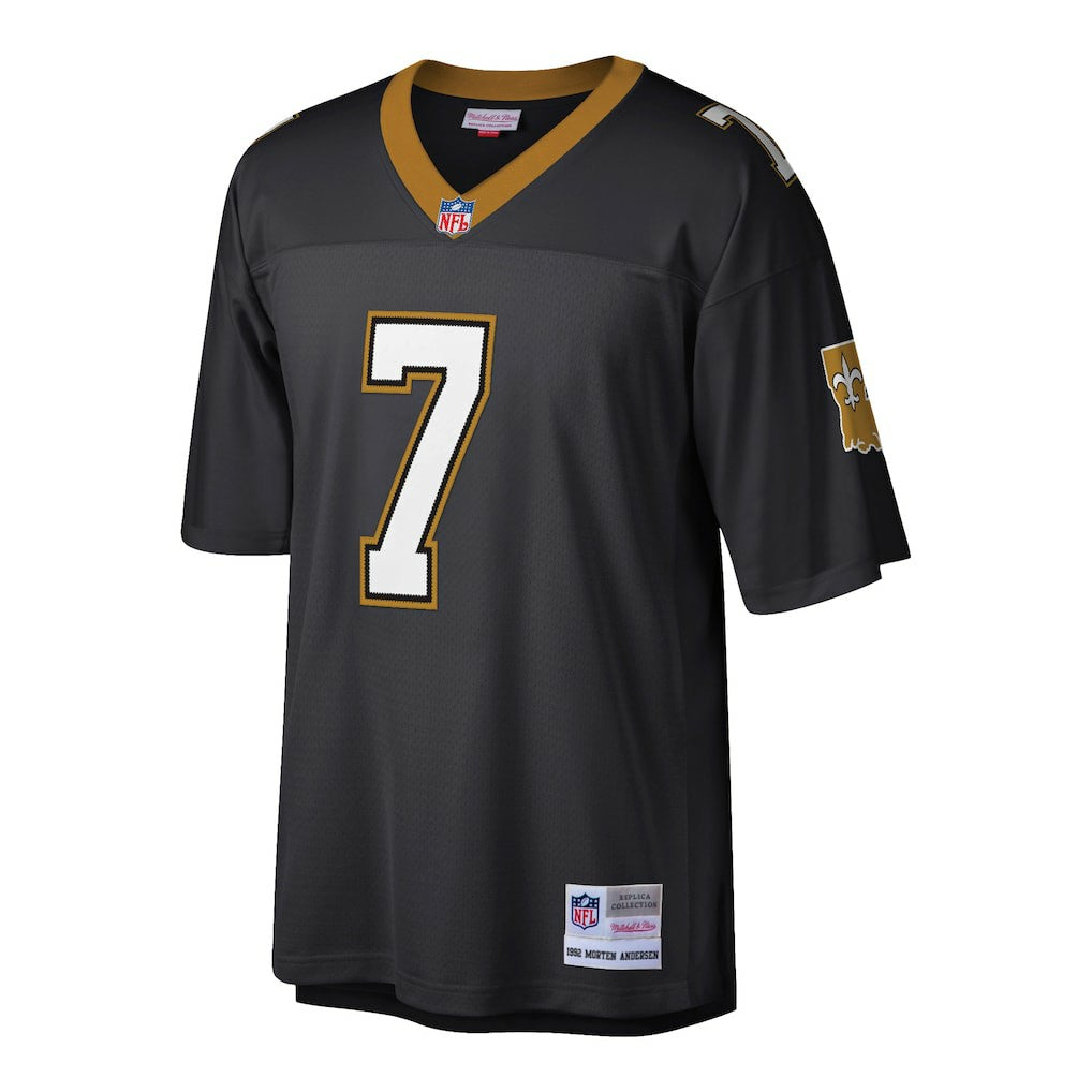 Morten Andersen  Retired Player Legacy Replica Jersey - New Orleans Saints