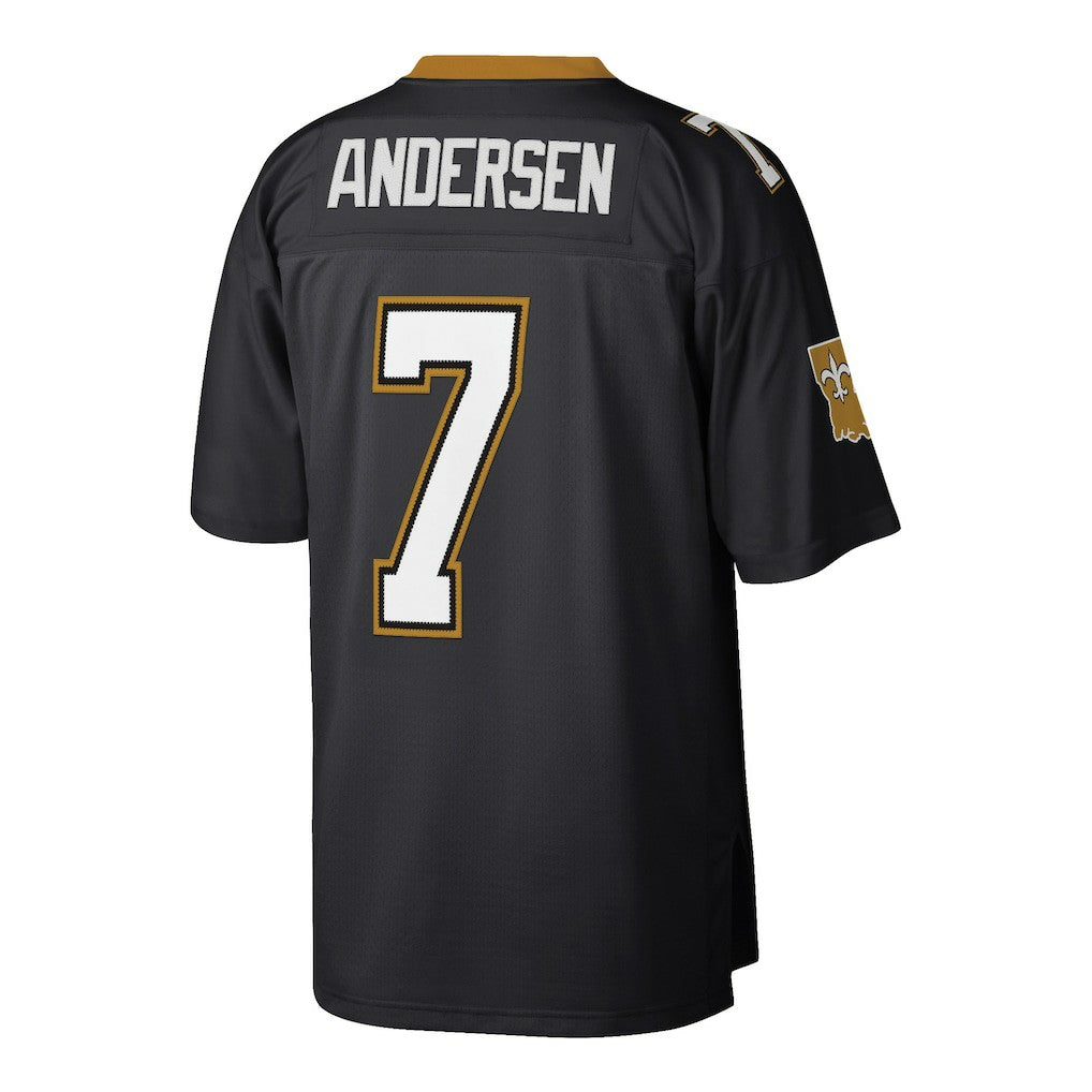 Morten Andersen  Retired Player Legacy Replica Jersey - New Orleans Saints