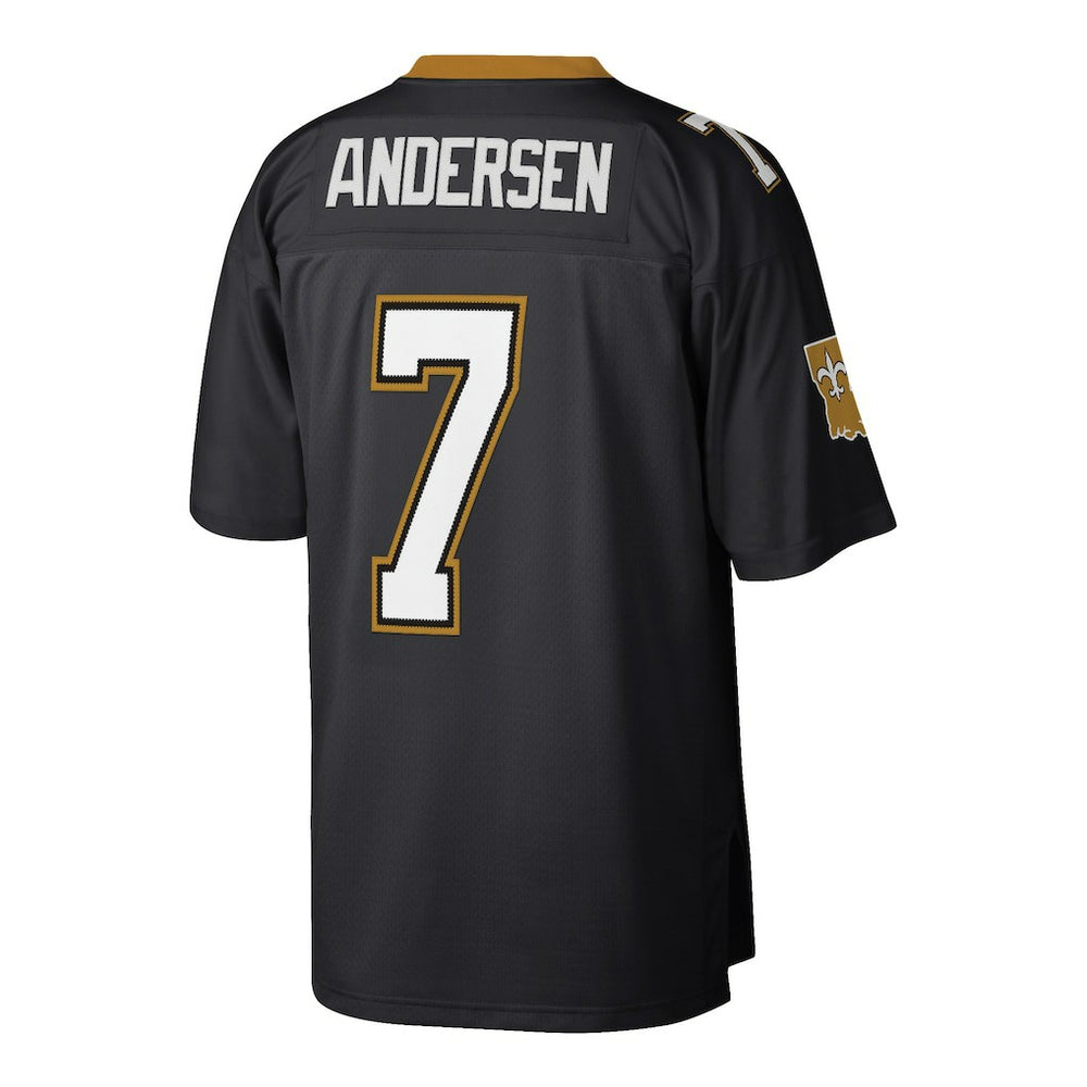 Morten Andersen  Retired Player Legacy Replica Jersey - New Orleans Saints