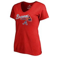 MLB Atlanta Braves Women's Team Lockup T-Shirt