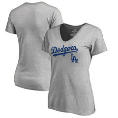 MLB Los Angeles Dodgers Women's Team Lockup T-Shirt
