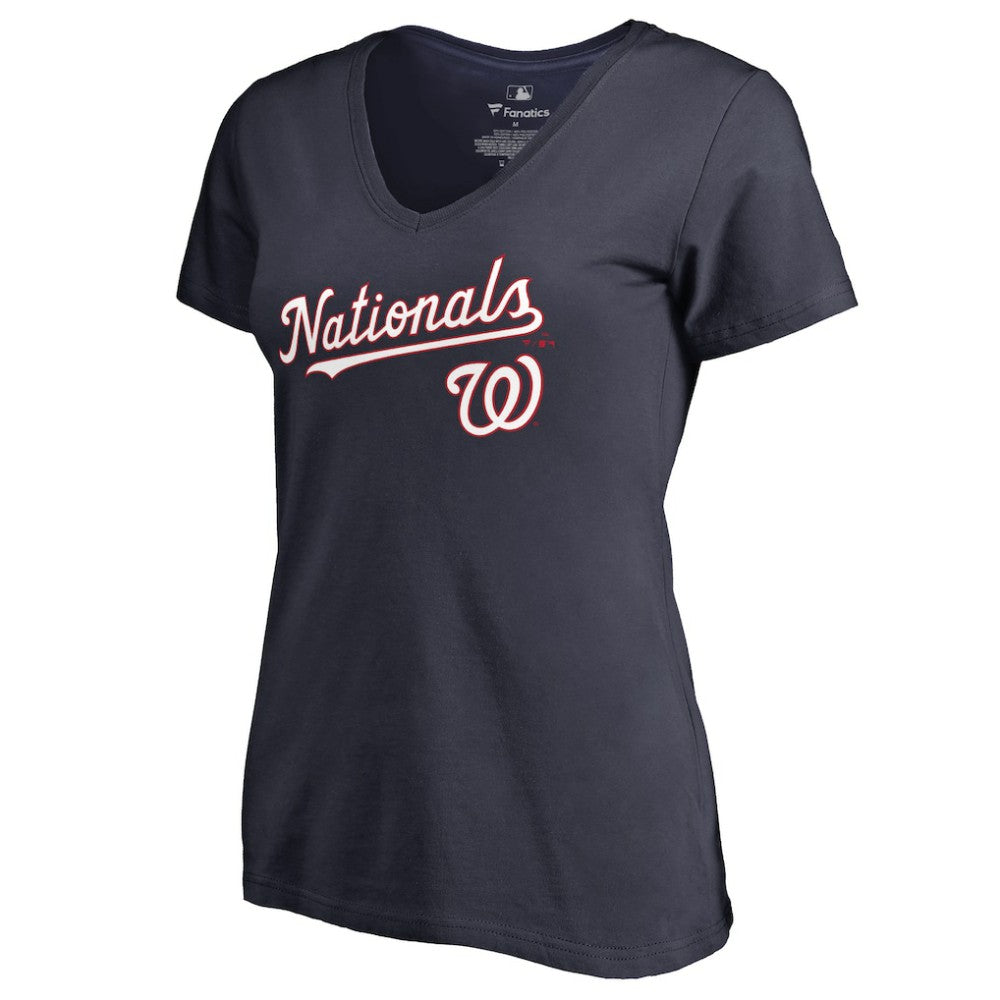 MLB Washington Nationals Women's Team Lockup T-Shirt