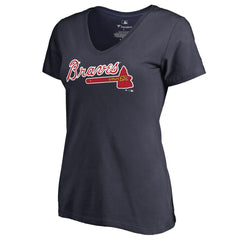 MLB Atlanta Braves Women's Team Wordmark T-Shirt