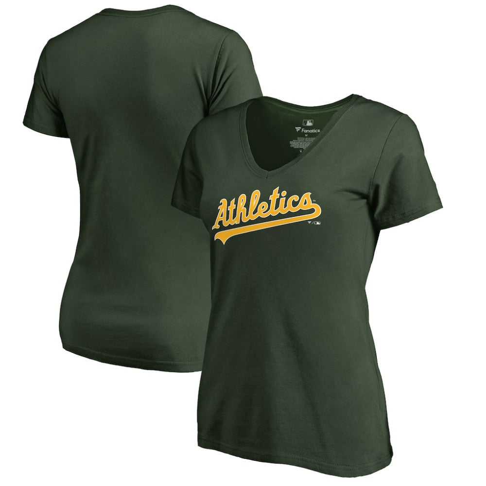 MLB Athletics Women's Team Wordmark T-Shirt