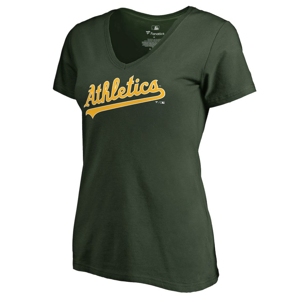 MLB Athletics Women's Team Wordmark T-Shirt