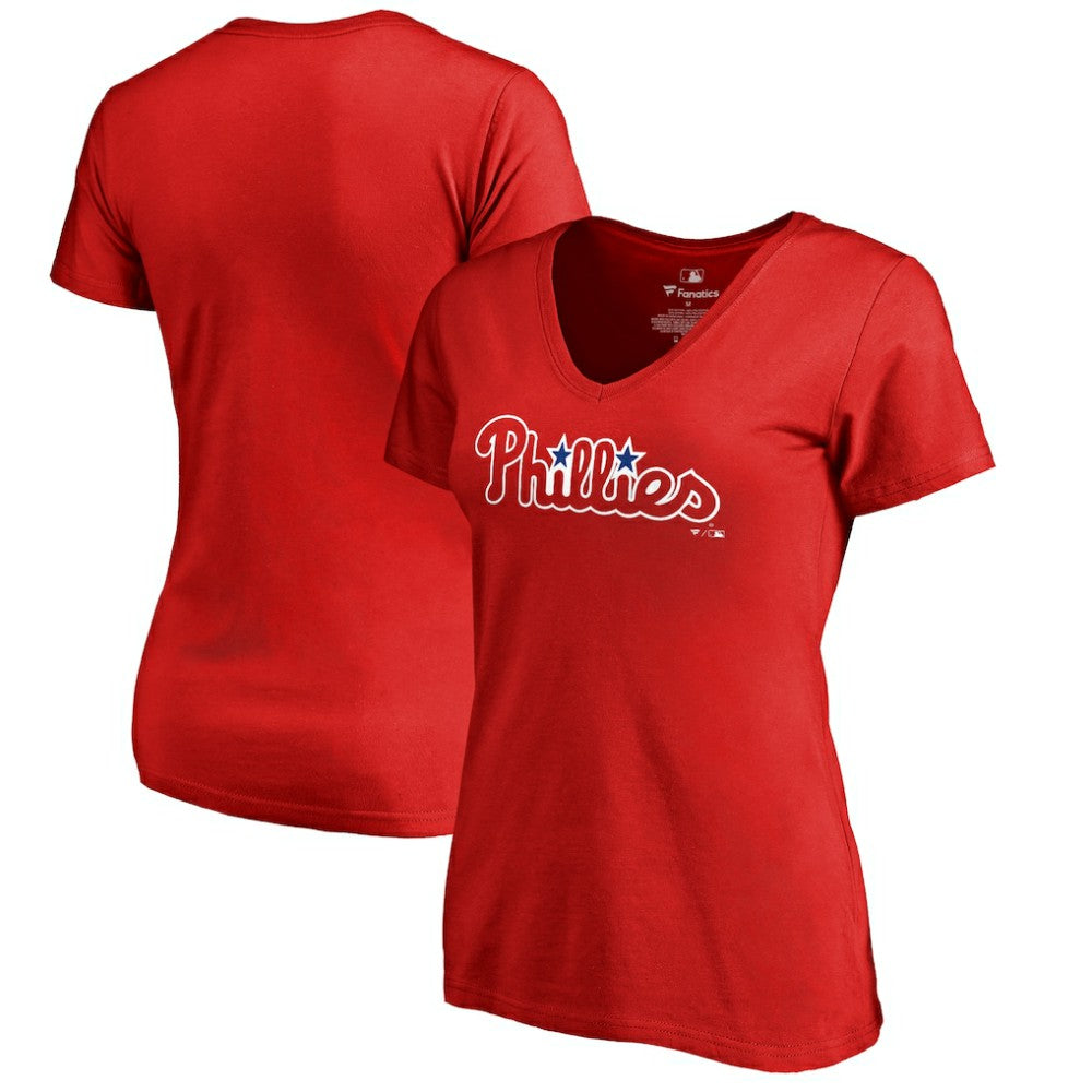 MLB Philadelphia Phillies Women's Team Wordmark T-Shirt