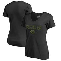 MLB Cincinnati Reds Women's Camo T-Shirt