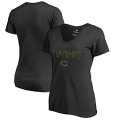 MLB Minnesota Twins Women's Camo T-Shirt