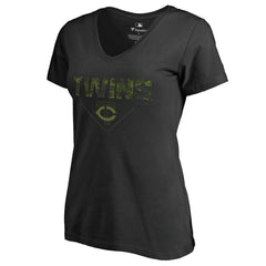 MLB Minnesota Twins Women's Camo T-Shirt