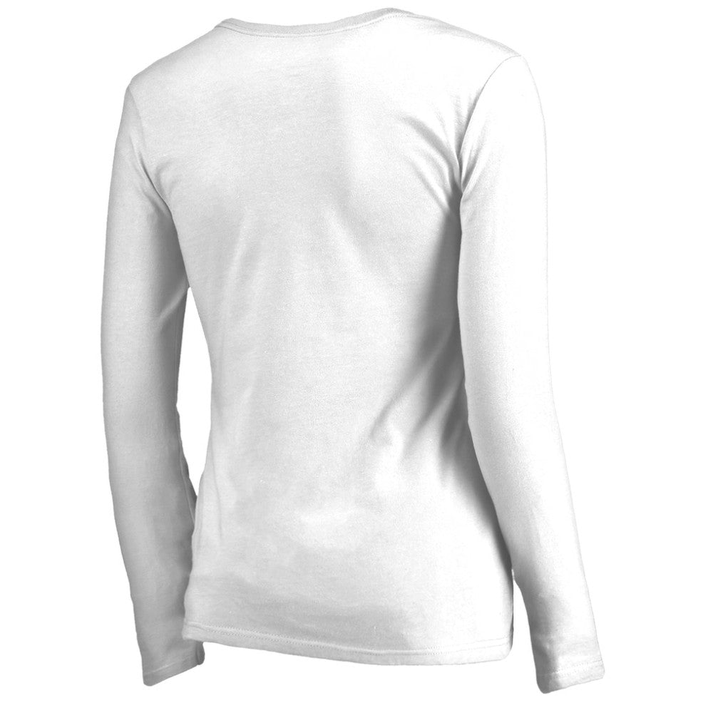 NHL White New York Rangers Women's White Out Long Sleeve T-Shirt