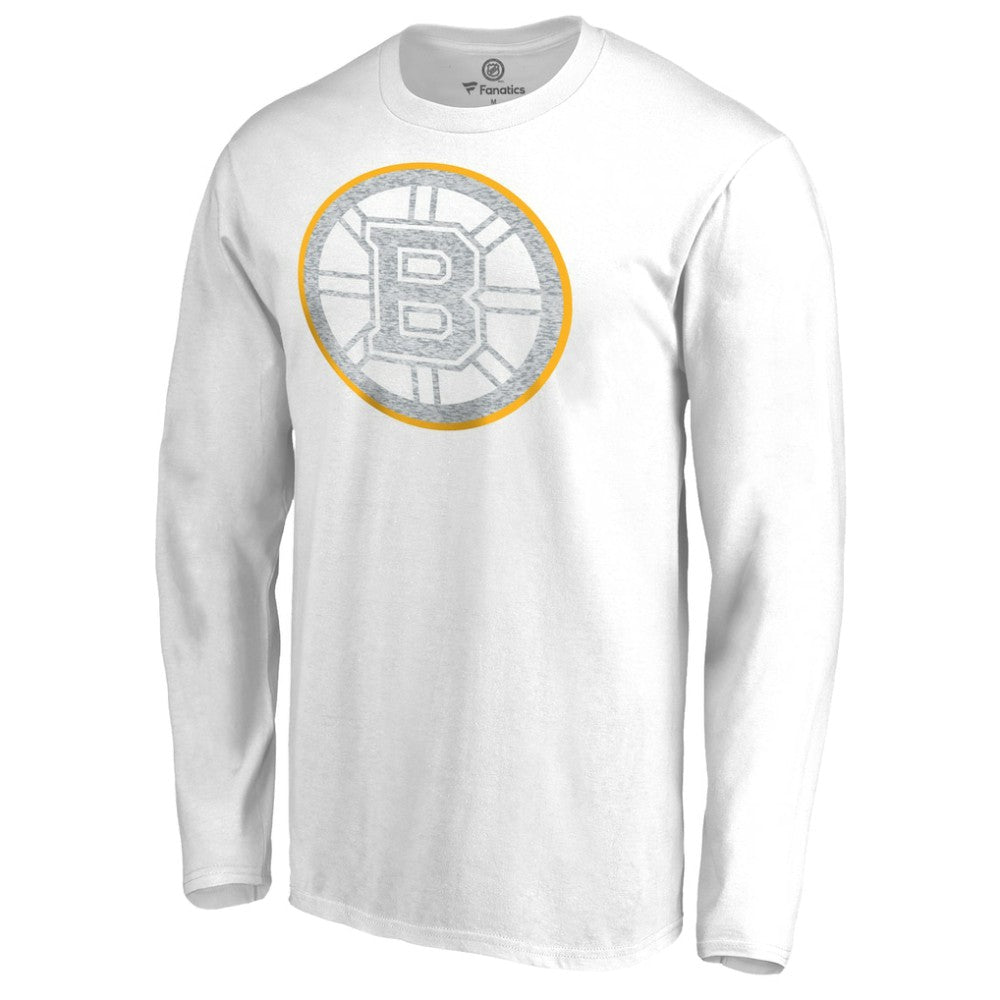 NHL White Boston Bruins White Out Long Sleeve T-Shirt