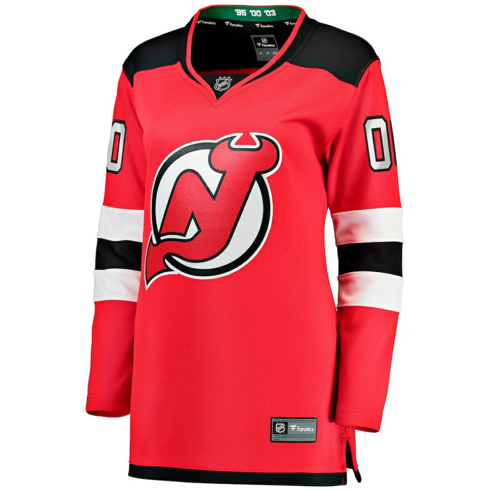 NHL Red New Jersey Devils Fanatics Women's Home Breakaway Custom Jersey