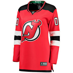 NHL Red New Jersey Devils Fanatics Women's Home Breakaway Custom Jersey