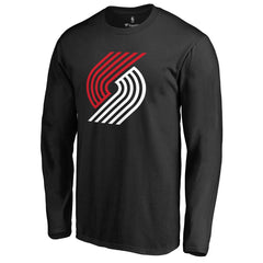 NBA Portland Trail Blazers Fresh Primary Logo Long Sleeve T-Shirt