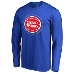 NBA Detroit Pistons Primary Logo 2 Long Sleeve T-Shirt sale