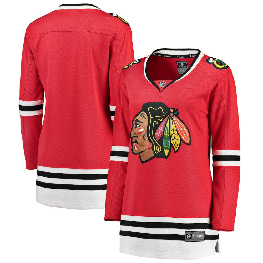 NHL Red Chicago Blackhawks Fanatics Women's Home Breakaway Jersey