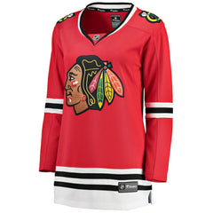 NHL Red Chicago Blackhawks Fanatics Women's Home Breakaway Jersey