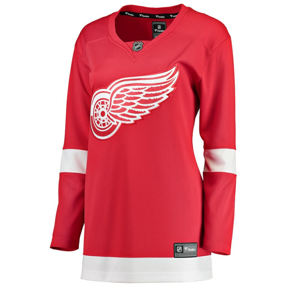NHL Red Detroit Red Wings Fanatics Women's Home Breakaway Jersey