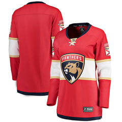 NHL Red Florida Panthers Fanatics Women's Home Breakaway Jersey