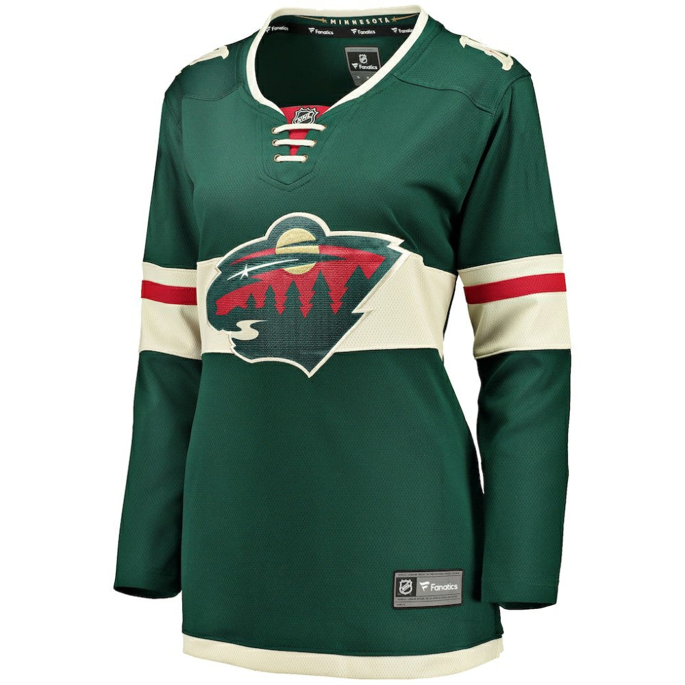NHL Green Minnesota Wild Fanatics Women's Home Breakaway Jersey
