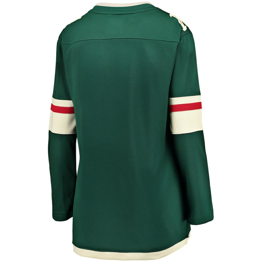 NHL Green Minnesota Wild Fanatics Women's Home Breakaway Jersey