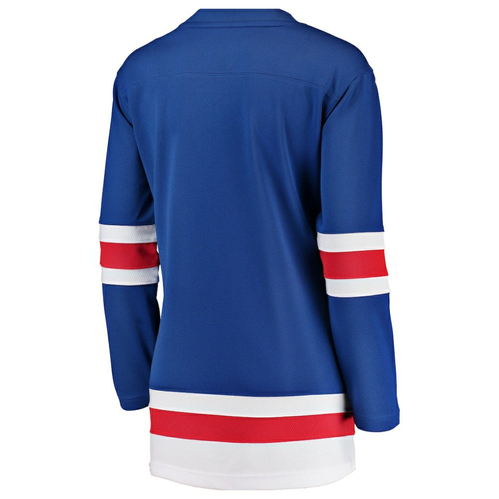 NHL Blue New York Rangers Fanatics Women's Home Breakaway Jersey