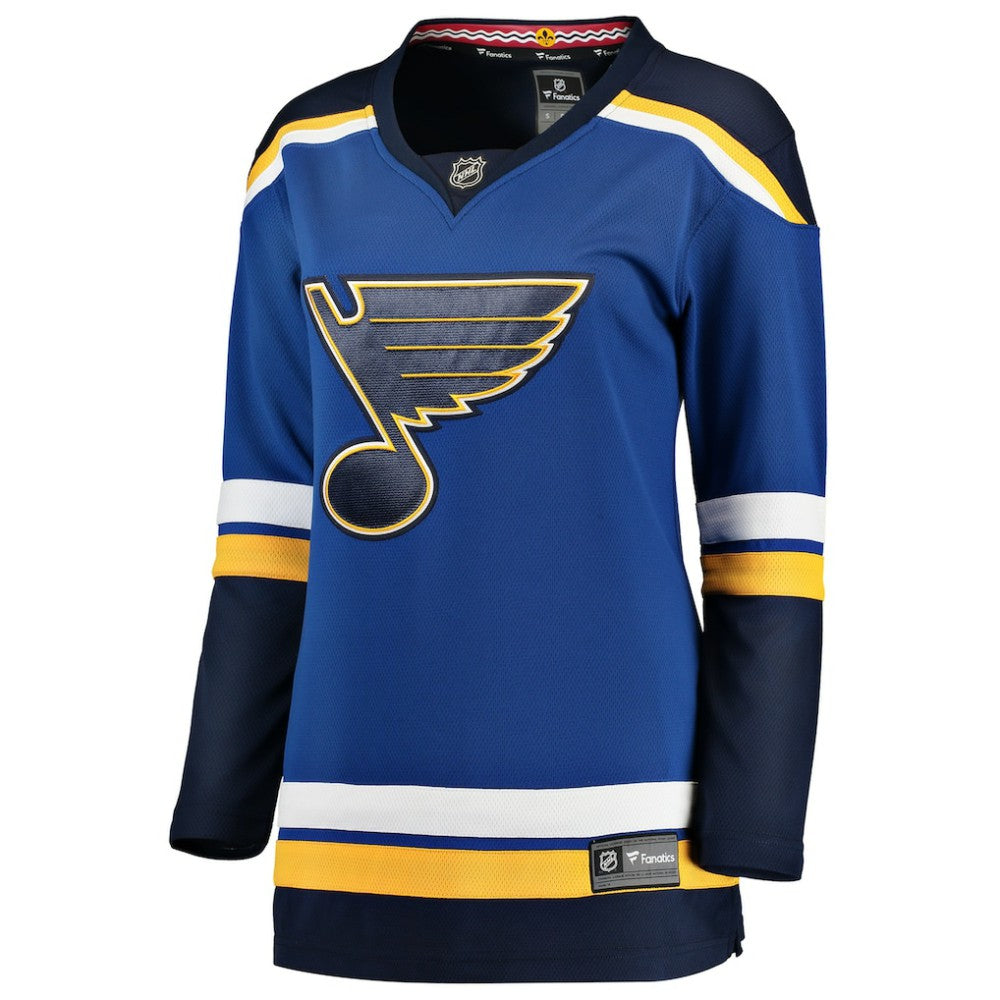 NHL Blue St. Louis Blues Fanatics Women's Home Breakaway Jersey