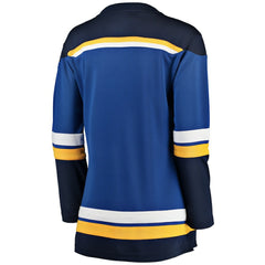 NHL Blue St. Louis Blues Fanatics Women's Home Breakaway Jersey