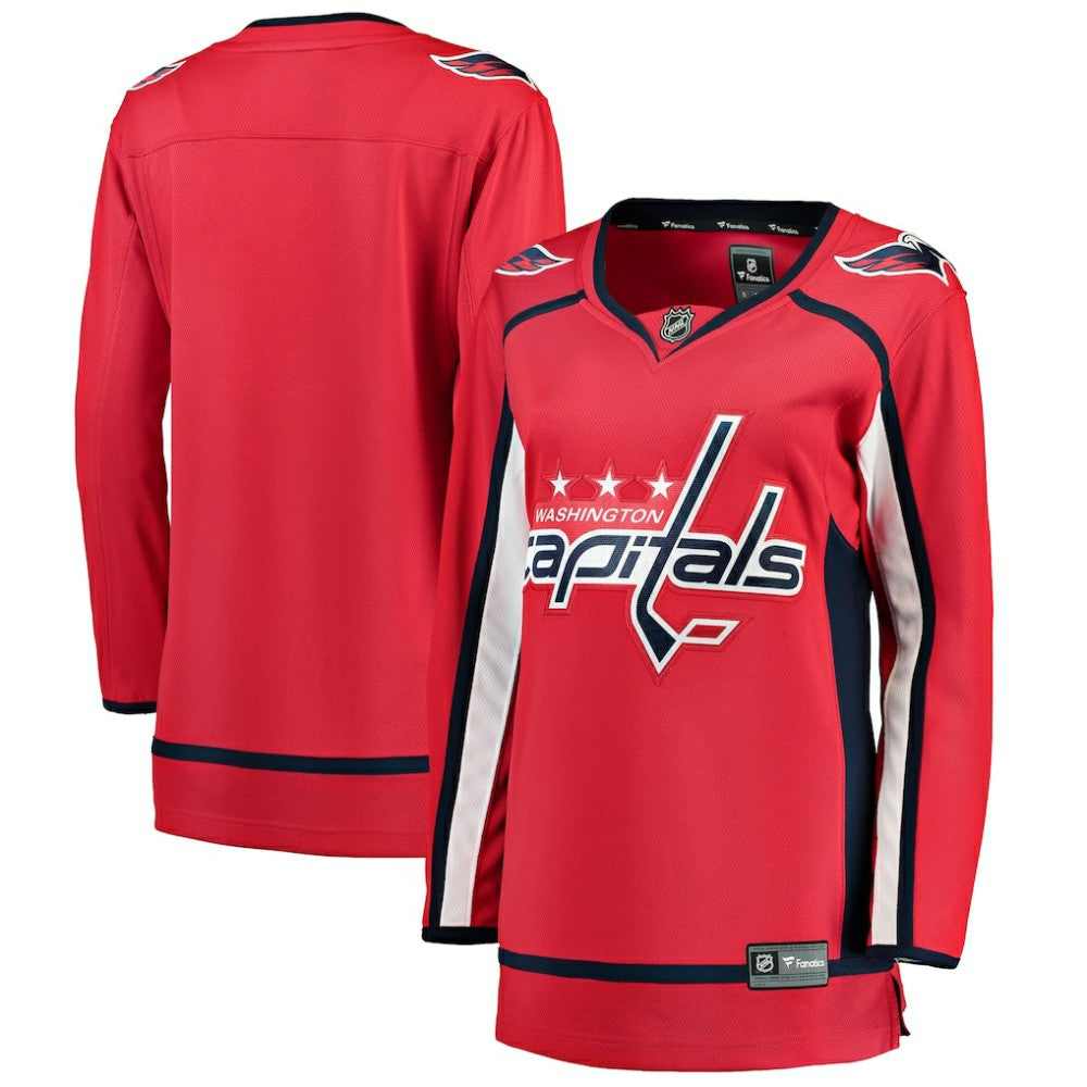 NHL Red Washington Capitals Fanatics Women's Home Breakaway Jersey