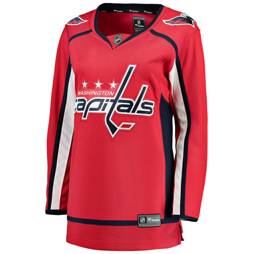 NHL Red Washington Capitals Fanatics Women's Home Breakaway Jersey