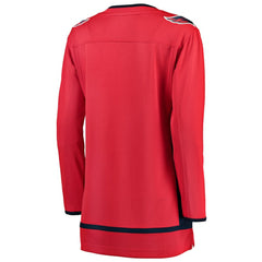 NHL Red Washington Capitals Fanatics Women's Home Breakaway Jersey