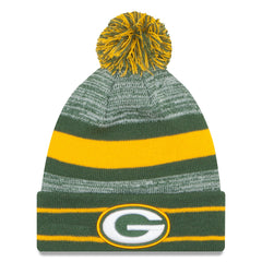 Team Logo Cuffed Knit Hat with Pom - Green Bay Packers