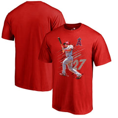 MLB Mike Trout Los Angeles Angels Fade Away T-Shirt