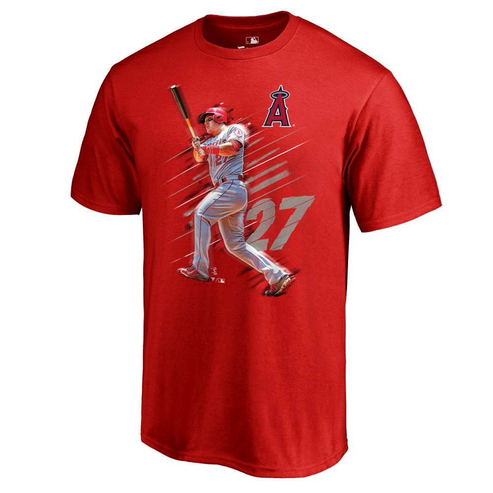 MLB Mike Trout Los Angeles Angels Fade Away T-Shirt