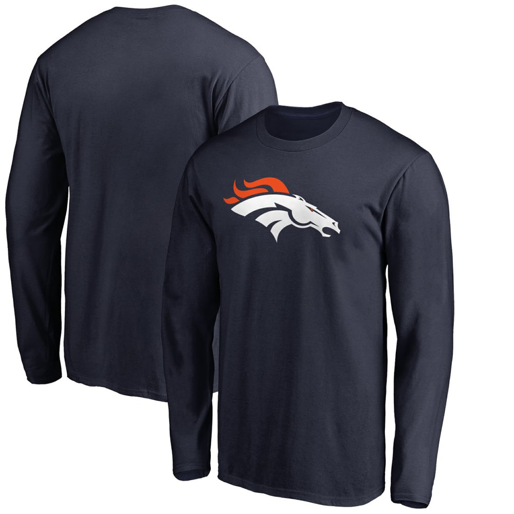 Primary Logo Long-Sleeve T-Shirt - Denver Broncos