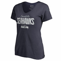 Women's Nostalgia V-Neck T-Shirt - Seattle Seahawks
