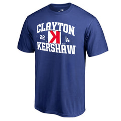 MLB Clayton Kershaw Los Angeles Dodgers Player Hometown Collection CK Strike T-Shirt