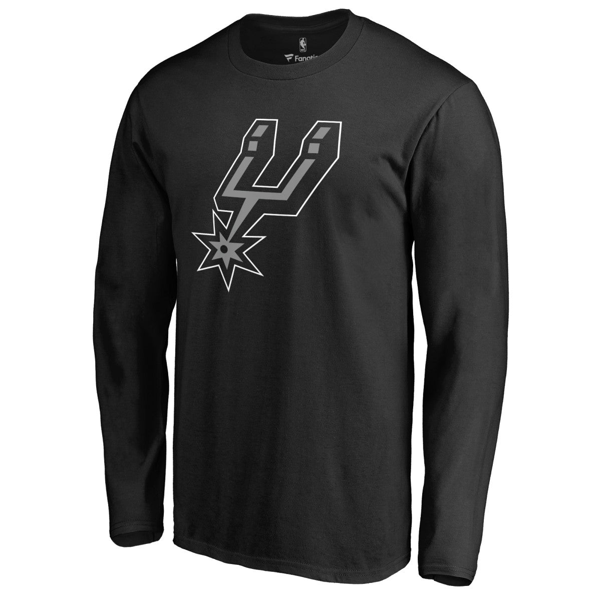 NBA San Antonio Spurs 2017 Primary Logo 2 Long Sleeve T-Shirt