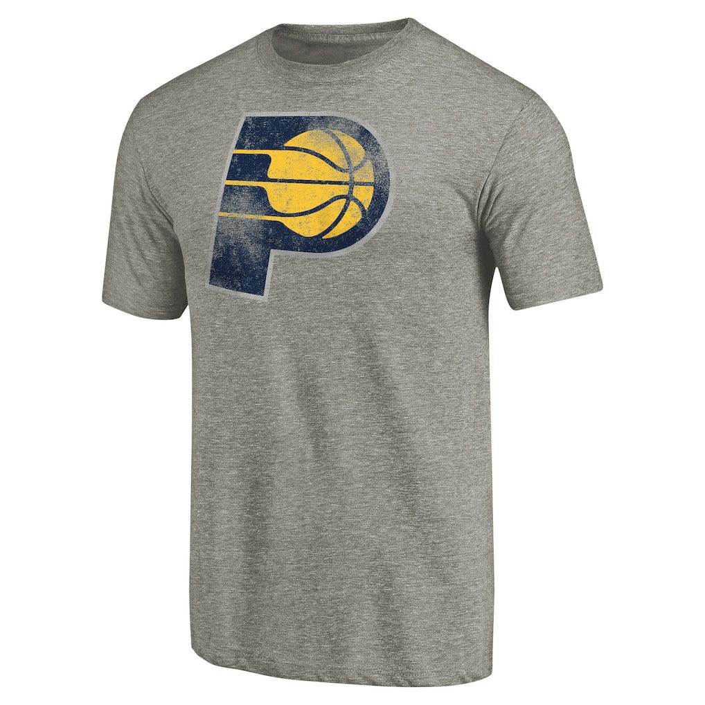 NBA Indiana Pacers Distressed Team Logo Tri-Blend T-Shirt