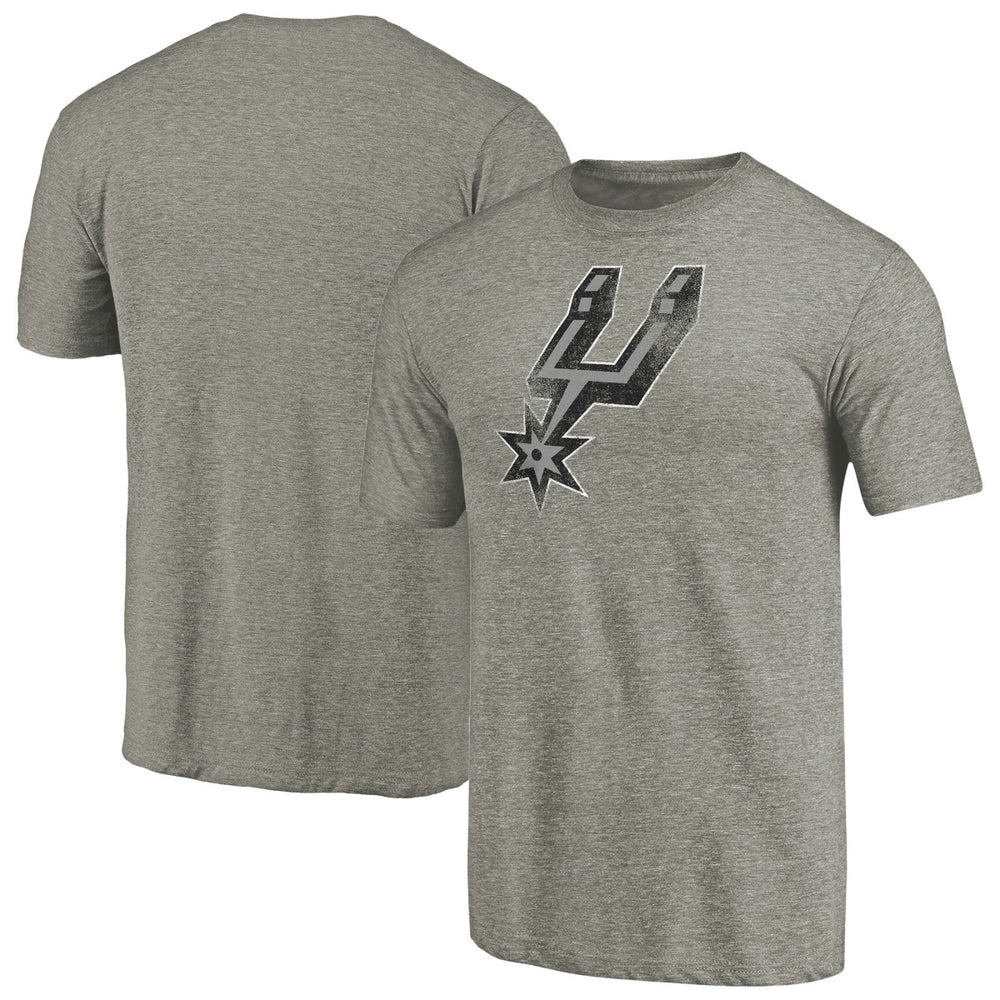 NBA San Antonio Spurs Distressed Team Logo Tri-Blend T-Shirt