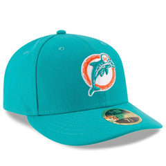 Omaha Throwback Low Profile 59FIFTY Fitted Hat - Miami Dolphins