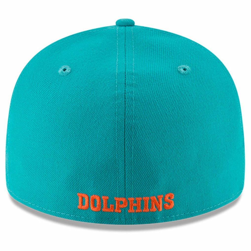 Omaha Throwback Low Profile 59FIFTY Fitted Hat - Miami Dolphins
