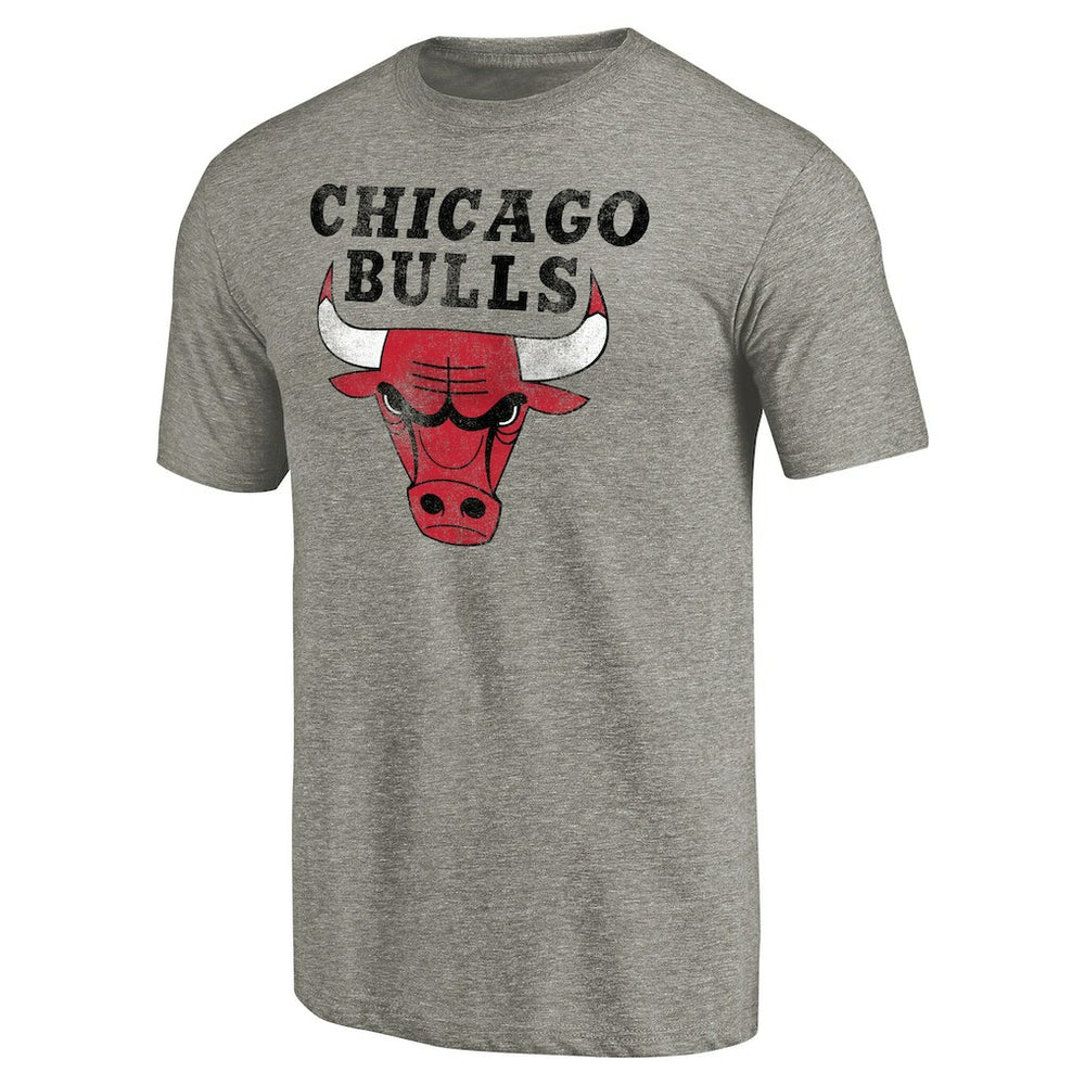 NBA Chicago Bulls Distressed Team Logo Tri-Blend T-Shirt sale