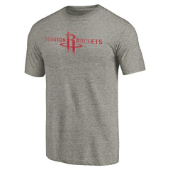 NBA Houston Rockets Distressed Team Logo Tri-Blend T-Shirt