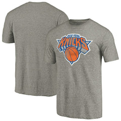 NBA New York Knicks Distressed Team Logo Tri-Blend T-Shirt